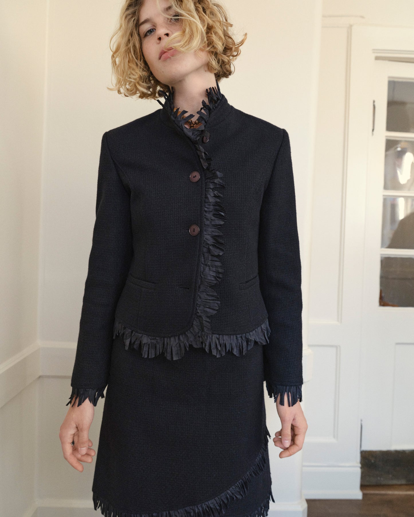 Fringle Tweed Set