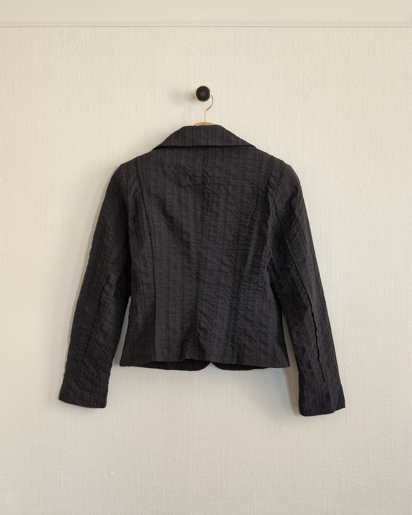 Crinkled Blazer