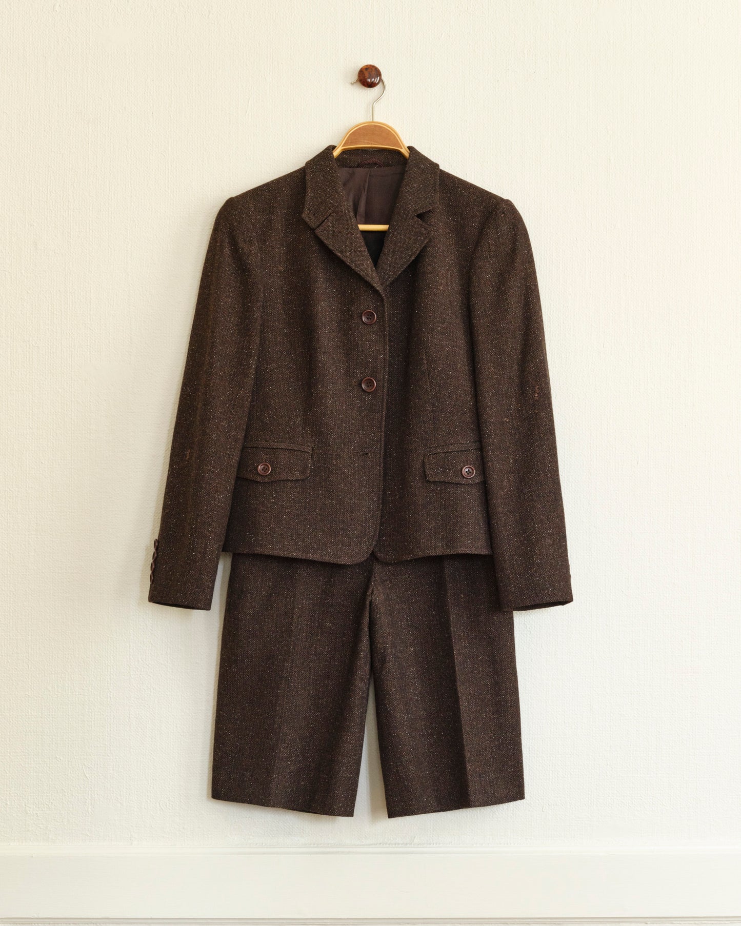 Wool Shorts Suit