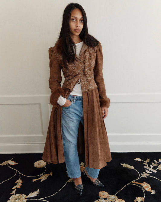 Grünstein 70's Suede Coat