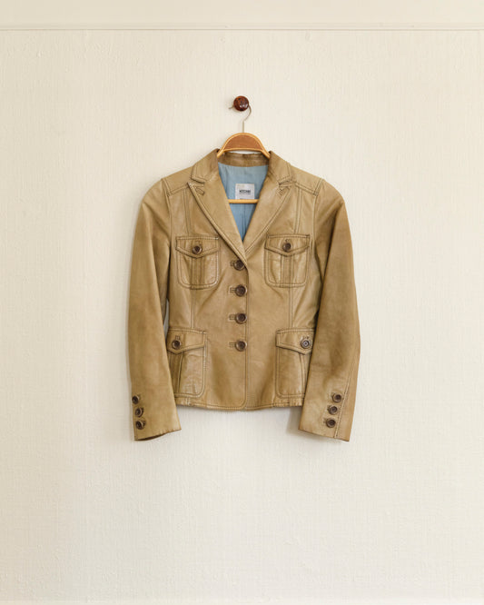 Moschino Leather Jacket