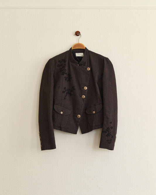 Embroidered Blazer