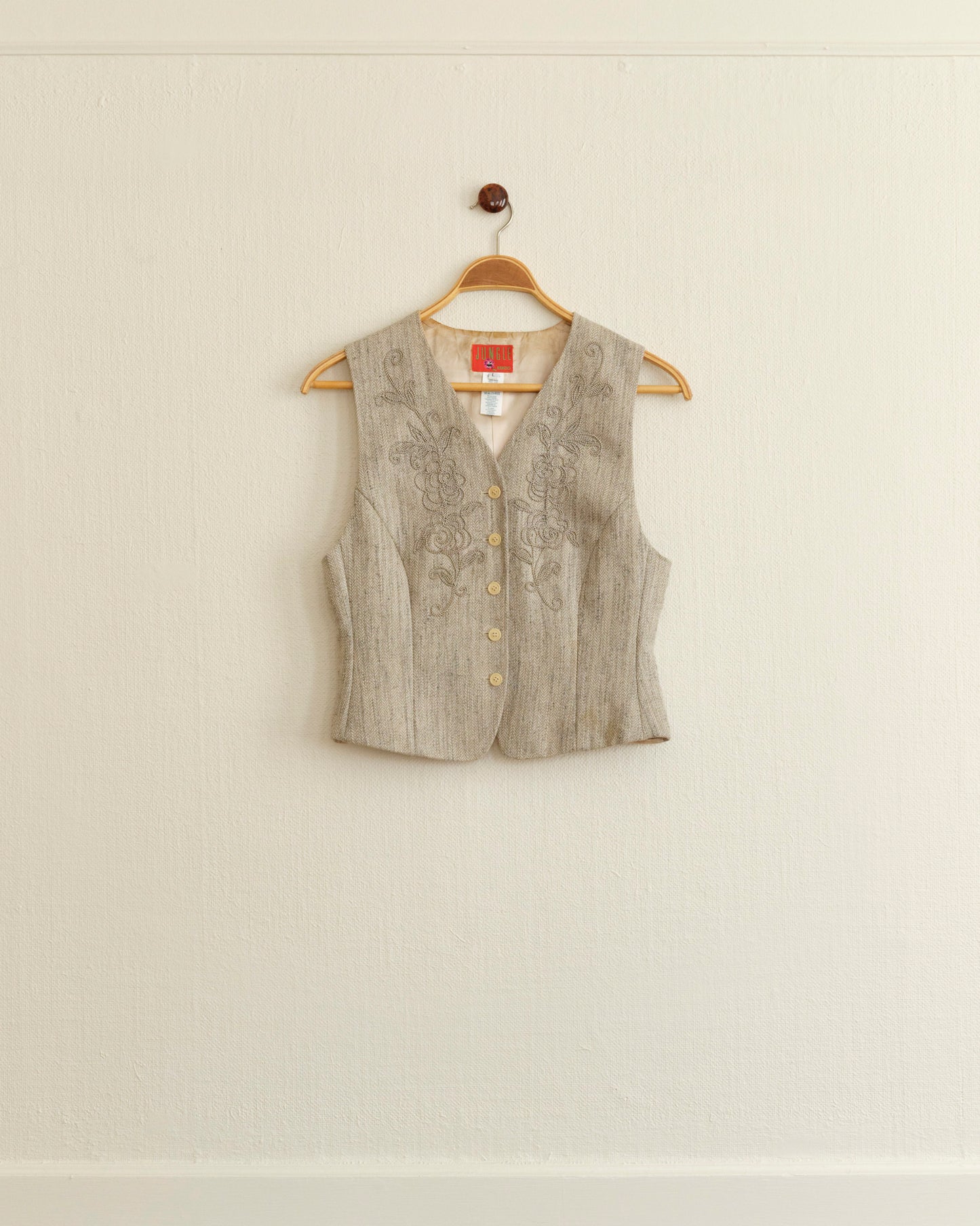 Kenzo Embroidered Vest