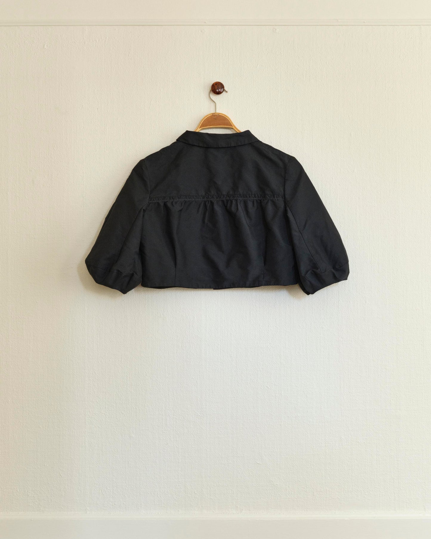 Cropped Puff Blazer