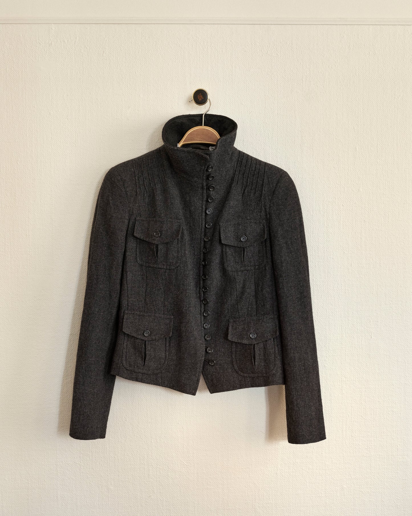 Wool Twill Blazer