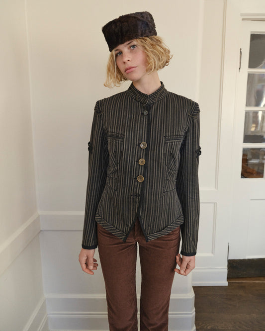 Striped Blazer