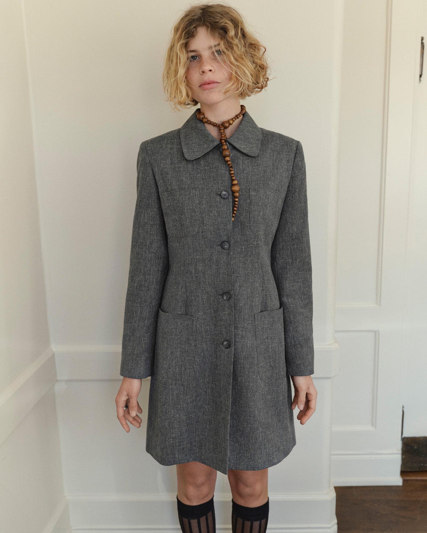 Knee Long Blazer