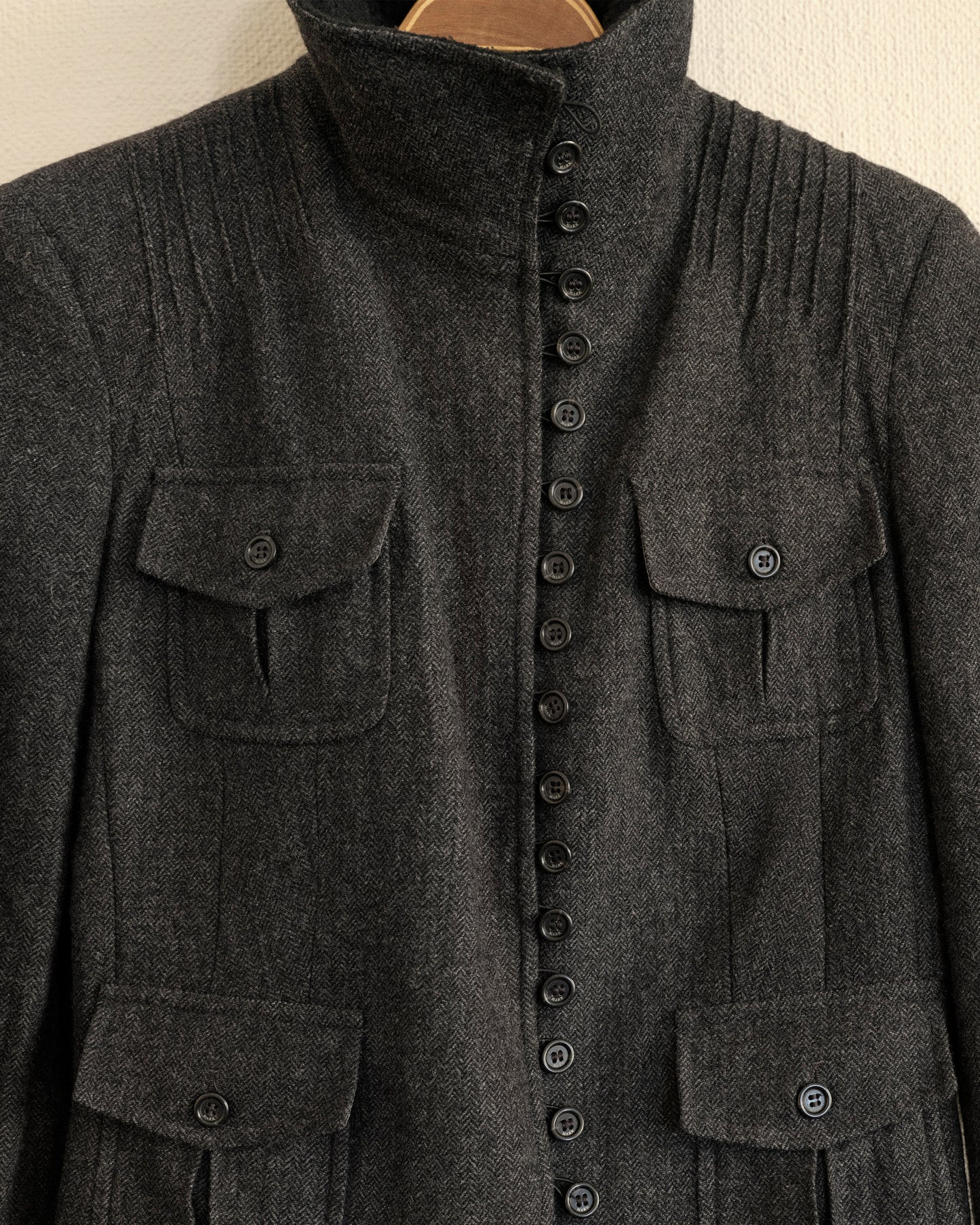 Wool Twill Blazer