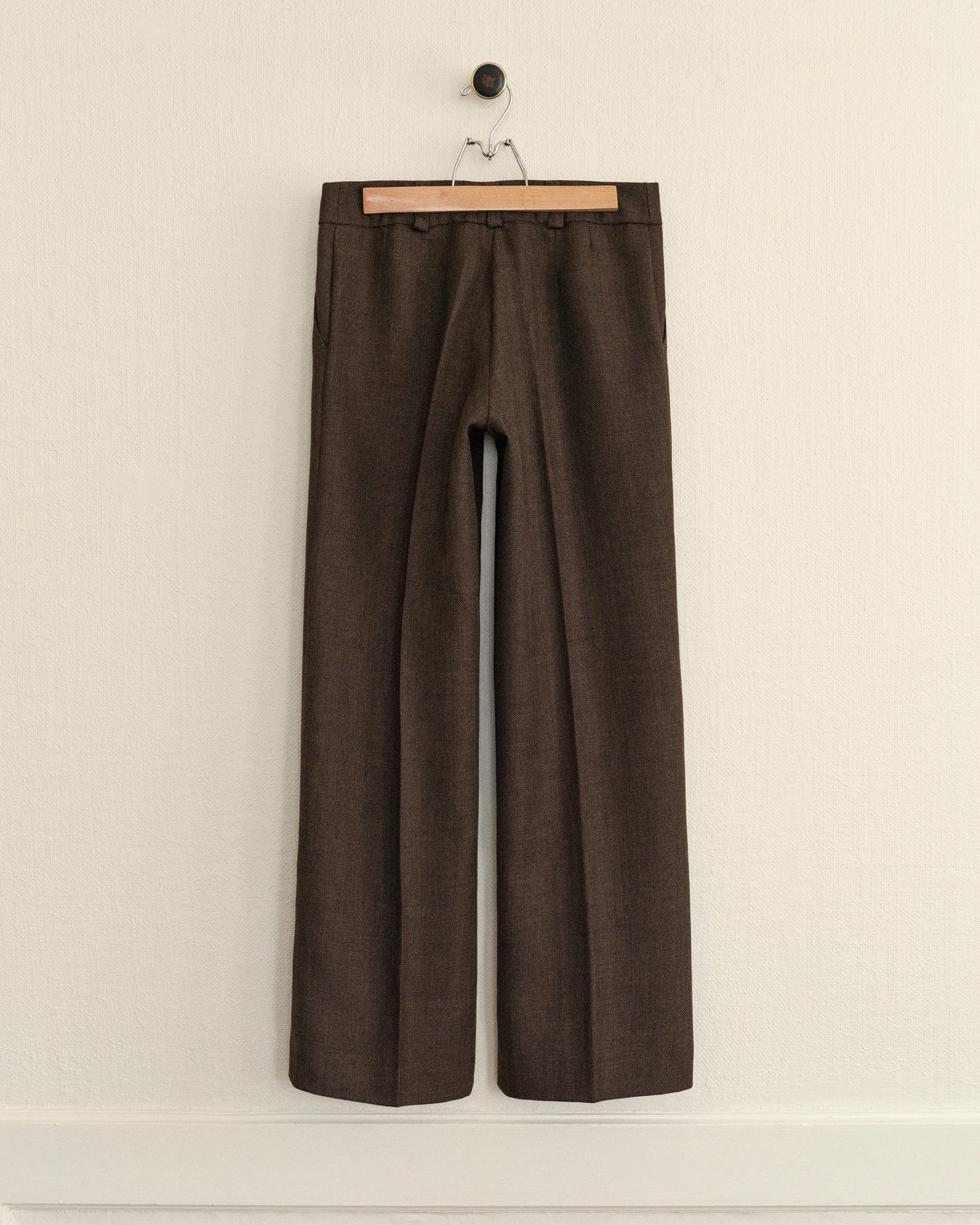 Wool Belted Suit