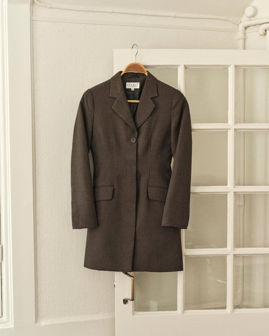Long Straight Blazer