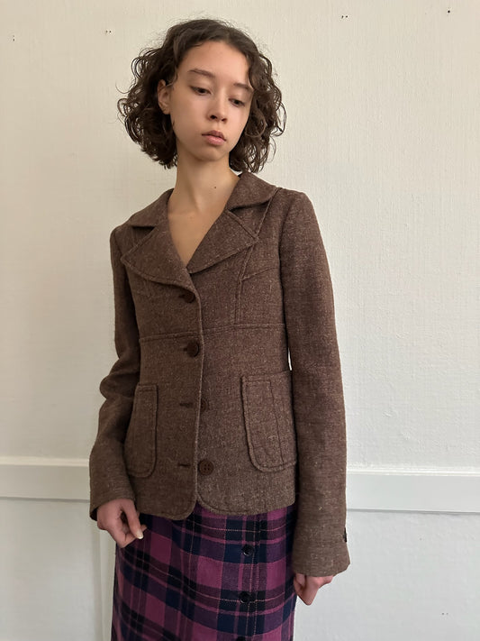 Alberta Ferretti Wool Blazer
