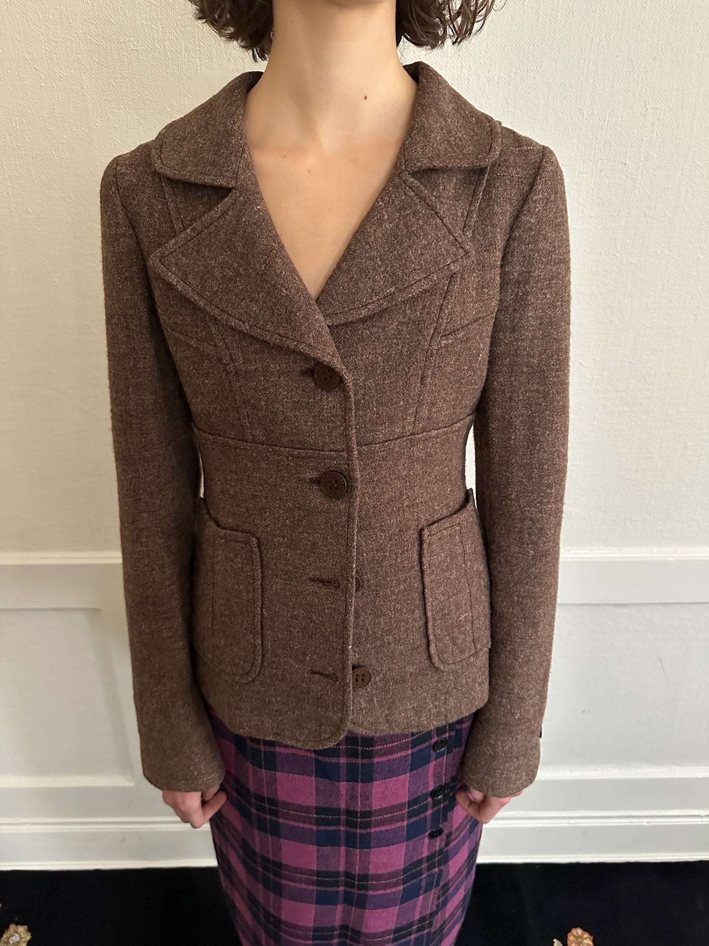 Alberta Ferretti Wool Blazer