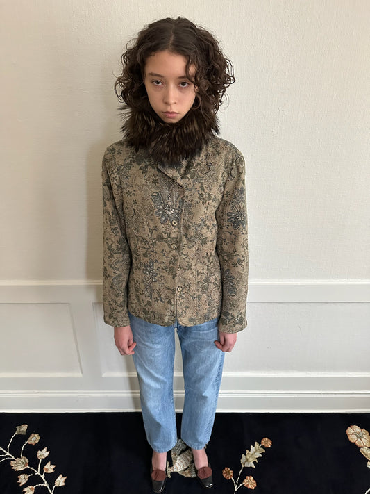Flowery Blazer