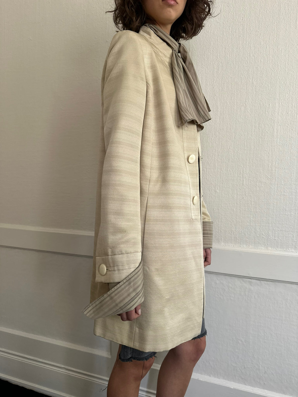Striped Blazer