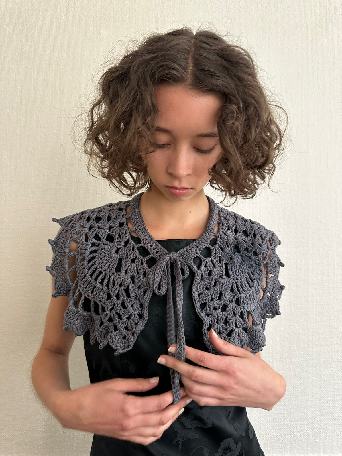 Overdye Knit Cape