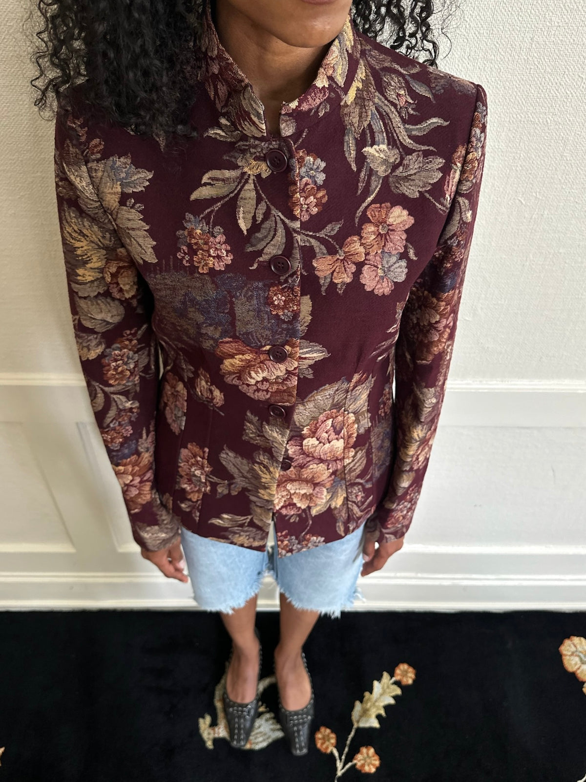 Floral Blazer