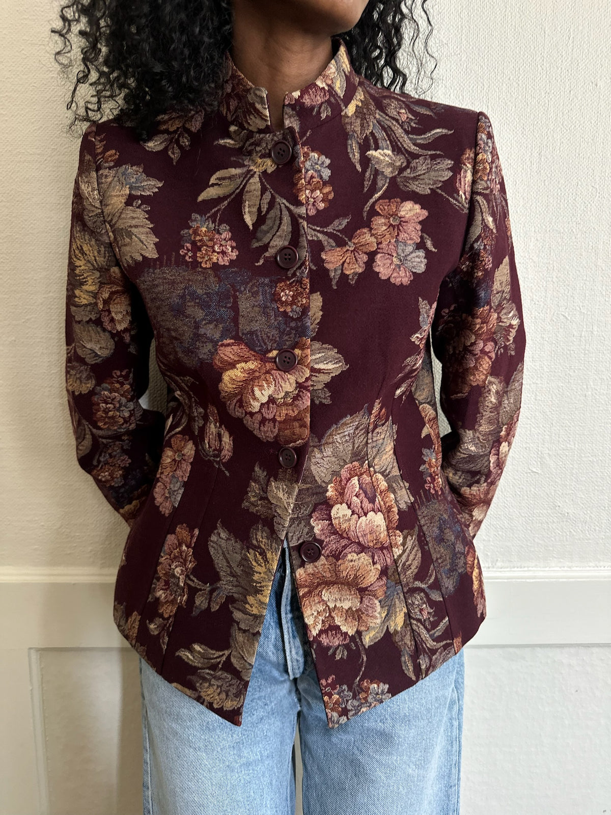 Floral Blazer